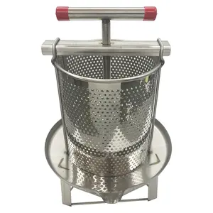 YOKOMA Mesh Bee Honey Press Machine Manual Honey Extractor Stainless Steel Presser