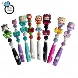 Cute Figurine Box Cutter Opener with Adorable Design and Blue Handle Featuring a Unique Character