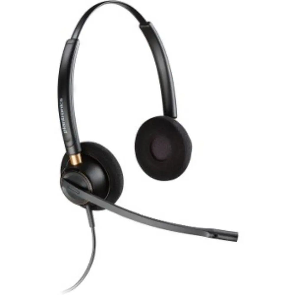 Plantronics Encorepro HW520 OTH Bin Corded Headset Wired Supra aural