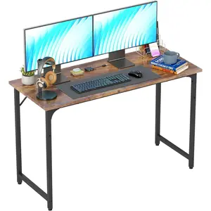 Computer Desk,Home Office Desk, Modern Simple Style for Home Office Study Writing (Vintage, 47 Inch)
