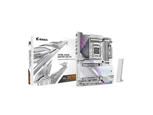 GIGABYTE X870E AORUS MASTER X3D ICE AM5 AMD X870E ATX Motherboard GIGABYTE X870E AORUS MASTER X3D ICE AM5 AMD X870E ATX Motherboard