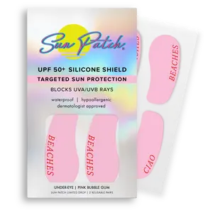 [NEW] Sun Patch Under-Eye Ciao Beaches Patches UPF 50+ Waterproof Gentle Hypoallergenic Targeted UV Protection & Sunscreen Companion for Sensitive Skin