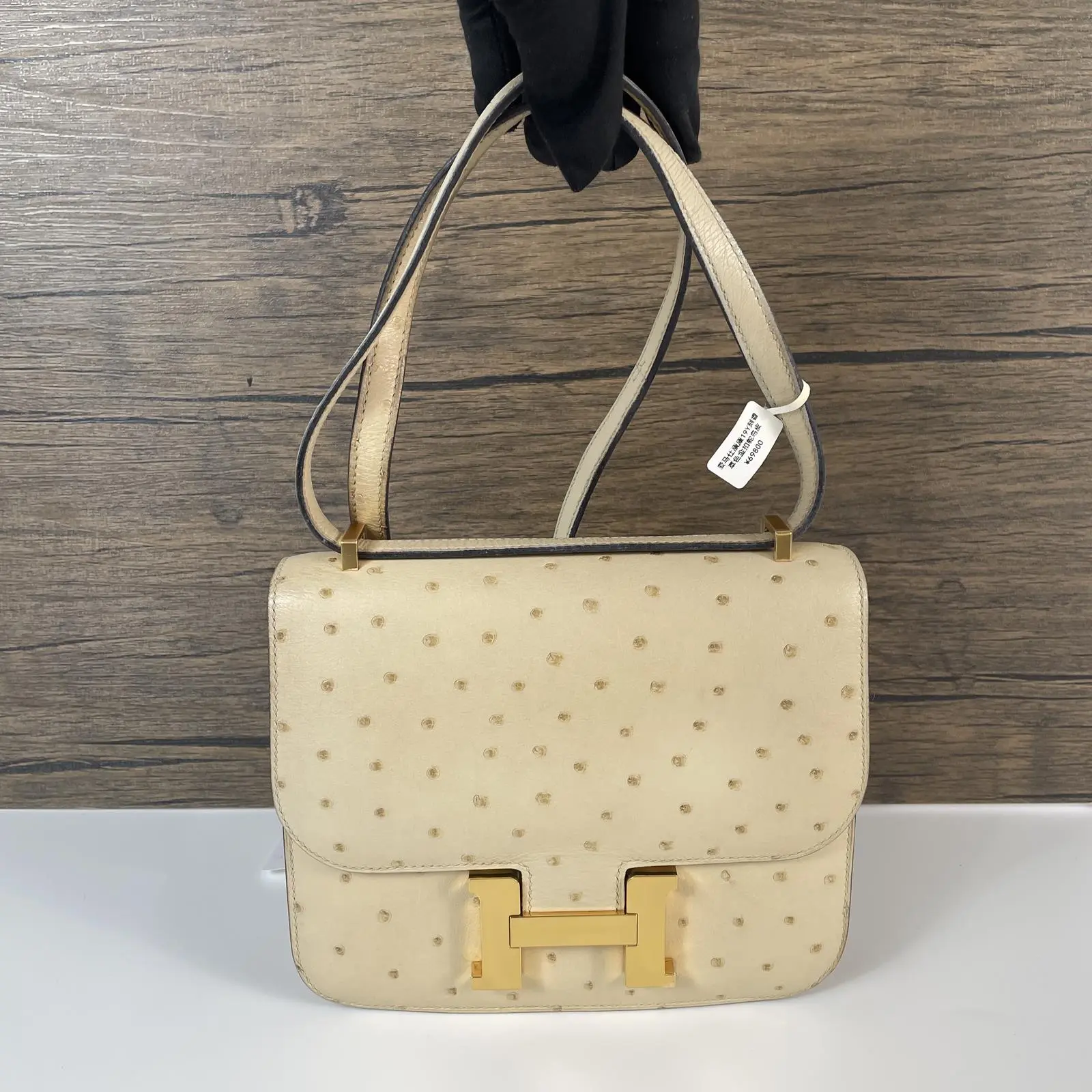 Pre-owned HERMÈS NEW HERMES HANDBAGS CONSTANCE with charm