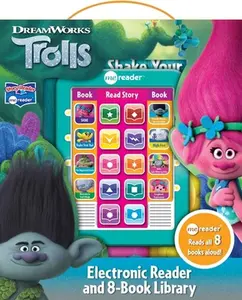 DreamWorks Trolls: Me Reader Electronic Reader and 8-Book Library Sound Book Set [With Other and Battery] -- Pi Kids, Mixed Media Product