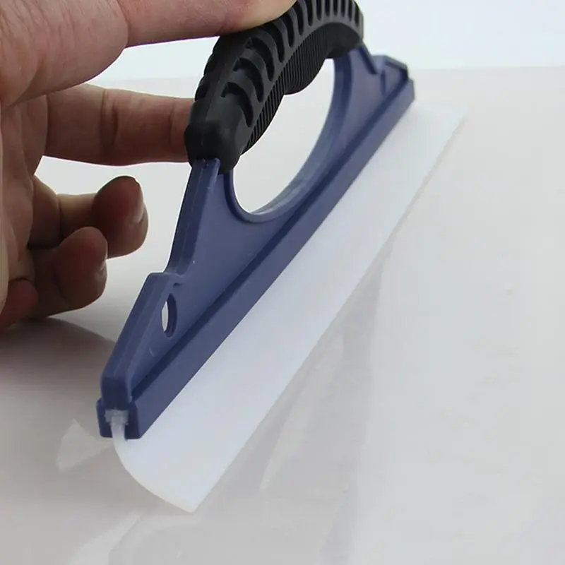 1pc Vehicle Window Cleaning Scraper Squeegee - Flat, All-Purpose, Handle Design with Squeegee Attachment and Drying Blade (for Car Window Cleaning), Cleaning Scraper Squeegees, Flat Squeegee Squeegees
