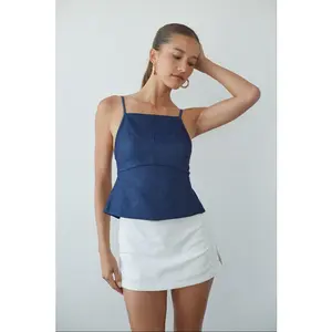 Sharen Open Back Tank Top