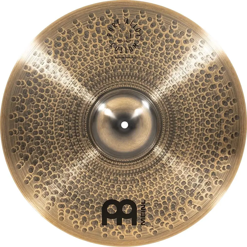 Meinl Pure Alloy Custom Medium Thin Crash Cymbal 19"