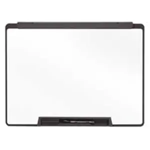 Quartet  Dry-Erase Board- Motion Cubicle- 36in.x24in.- Black
