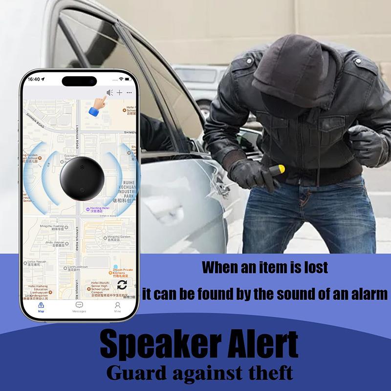 GPS Tracker for Vehicles Real-Time Mini Magnetic Car Tracker Device with Free App Hidden GPS Tracking for Cars Trucks Motorcycles Kids Pets Anti-Theft No Monthly Fee For Apple Find My & Android iOS localizador  gps