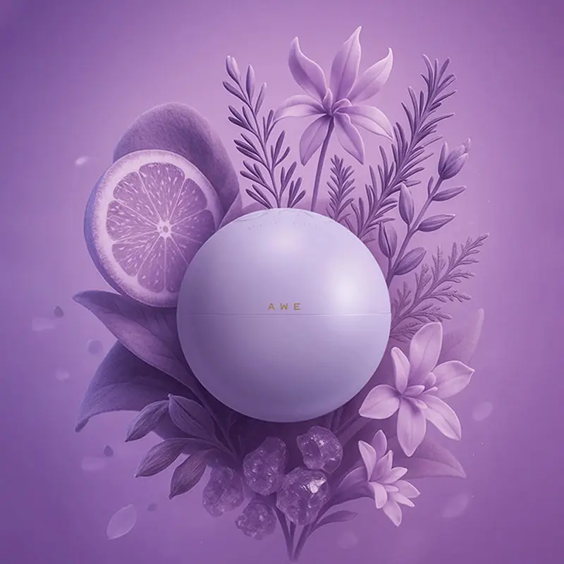Eze Awe Perfume For Women 0.6 oz / 1 oz / 2.5 oz | Long Lasting 12+ Hours | Grapefruit, Vetiver, Ylang Ylang, Leather, Floral, Woody | Eau de Parfum | Vegan & Cruelty Free | Gift for Her