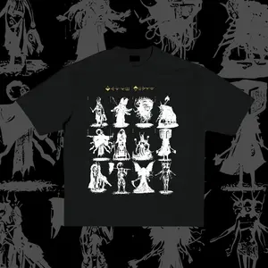 Unisex Fit Sleep Token Band Cotton T-shirt, Breathable And Sweat-Free, Soft And Comfortable, Summer Casual, Band Inspired Design, Concert Outfits, Gift For Boyfriend, Fans' Daily Wear Cotton Fabric