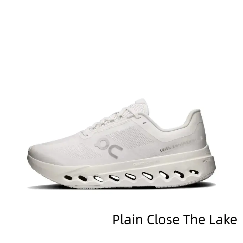 Plain White Neutral Daily Jogging Footwear | Wrinkle Resistant Smooth Surface | Multi-Grip Non-Slip Rubber Traction Sole | Urban Stroll Short Outdoor Hiking | Minimize Knee Joint Pressure During Long Distance Exercise