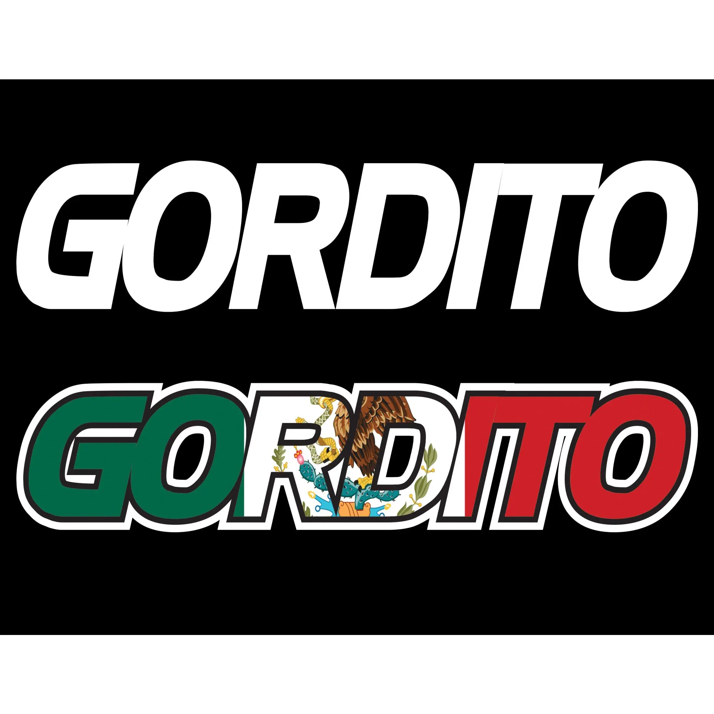 Gordito Decal Flag car window vinyl sticker Mexican Flag Sticker Honduras Flag Windshield stickers Cuh