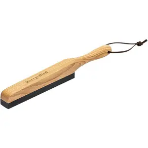 Sharpening Stone File Tool Sharpener with Handle, 180 Grits Silicon Carbide, Sharpening Knife, Axe, Hatchet, Lawn Mower Blade, Spade, for, Chefs & Knife Enthusiasts