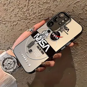 Space themed phone case designed for NASA astronauts and rockets with July 20, 1969 text, suitable for iPhone 17/16/15/14/13/12/11/7/8/Pro/ProMax/Plus/Air/X/XS/XSMAX/e series, birthday gift, holiday gift, couple phone case