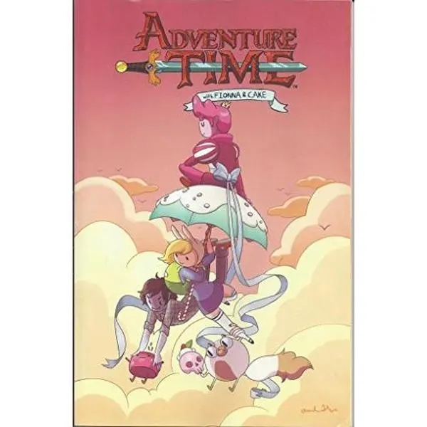 USED Book - Adventure Time with Finonna & Cake by Natasha Allegri (Paperback)