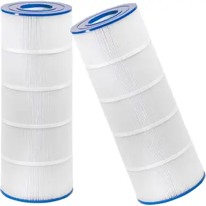 PLF120A 2 Pack Pool Filter Replaces Hayward C1200, CX1200RE, Filbur FC-1293, Unicel C-8412, Clearwater II 125, Waterway Pro Clean PCCF-125, 817-0125N | 23 1/4"x8 15/16", 120 Sq.Ft Per