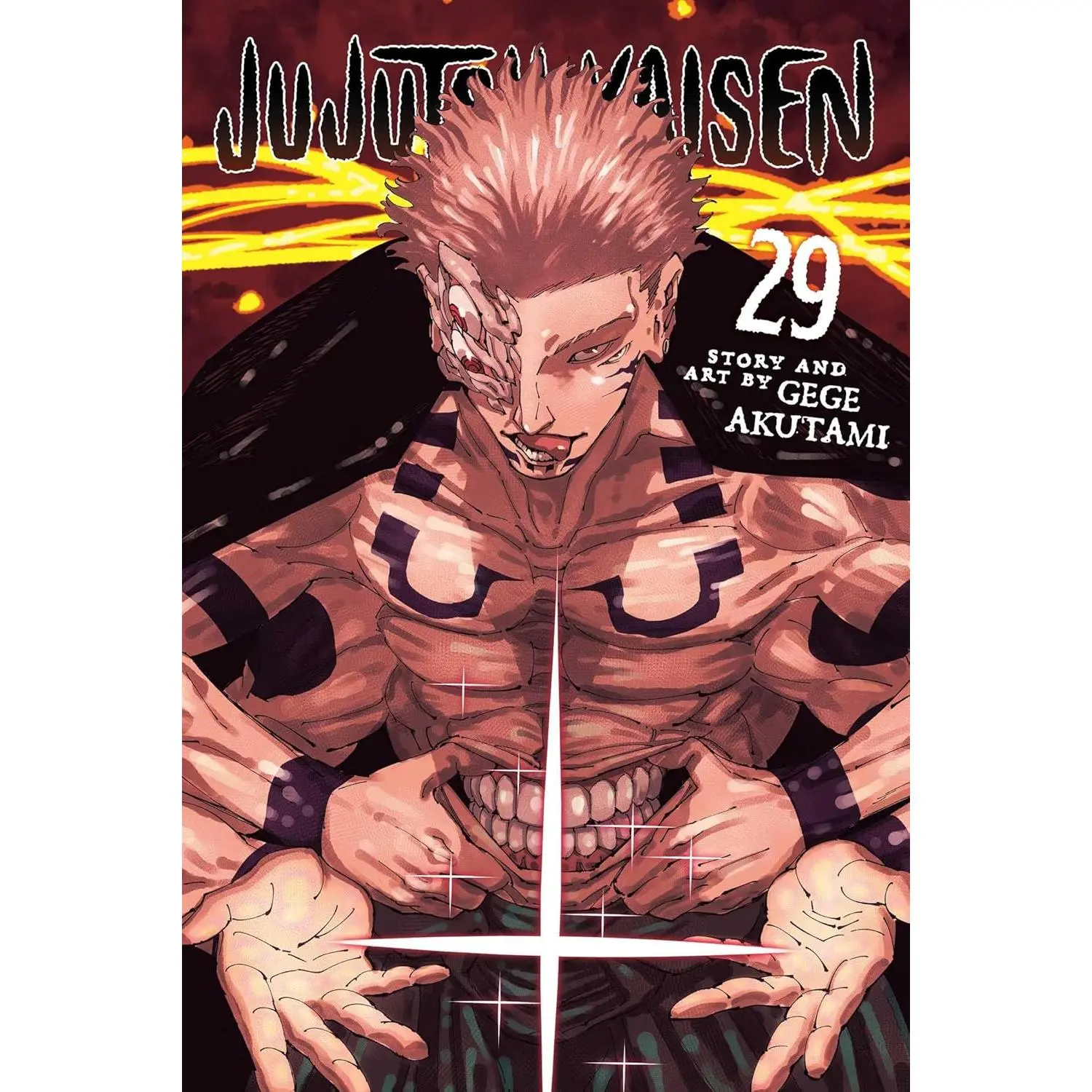 Jujutsu Kaisen Vol. 29 English Comic Book - Manga for Jujutsu Fans, Cursed Spirit Themed Paperback