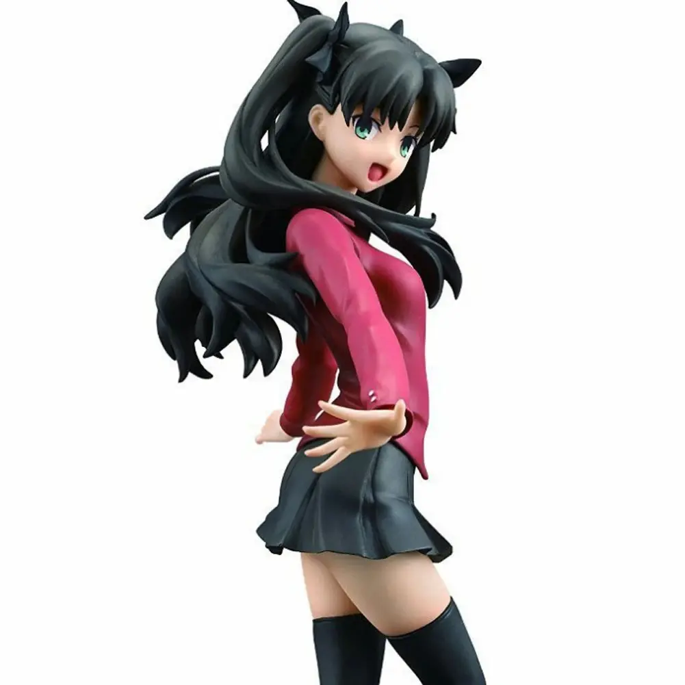 Anime Figure: Rin Tohsaka – "Glancing Back" Pose – PVC Model / Statue / Collectible – 21cm