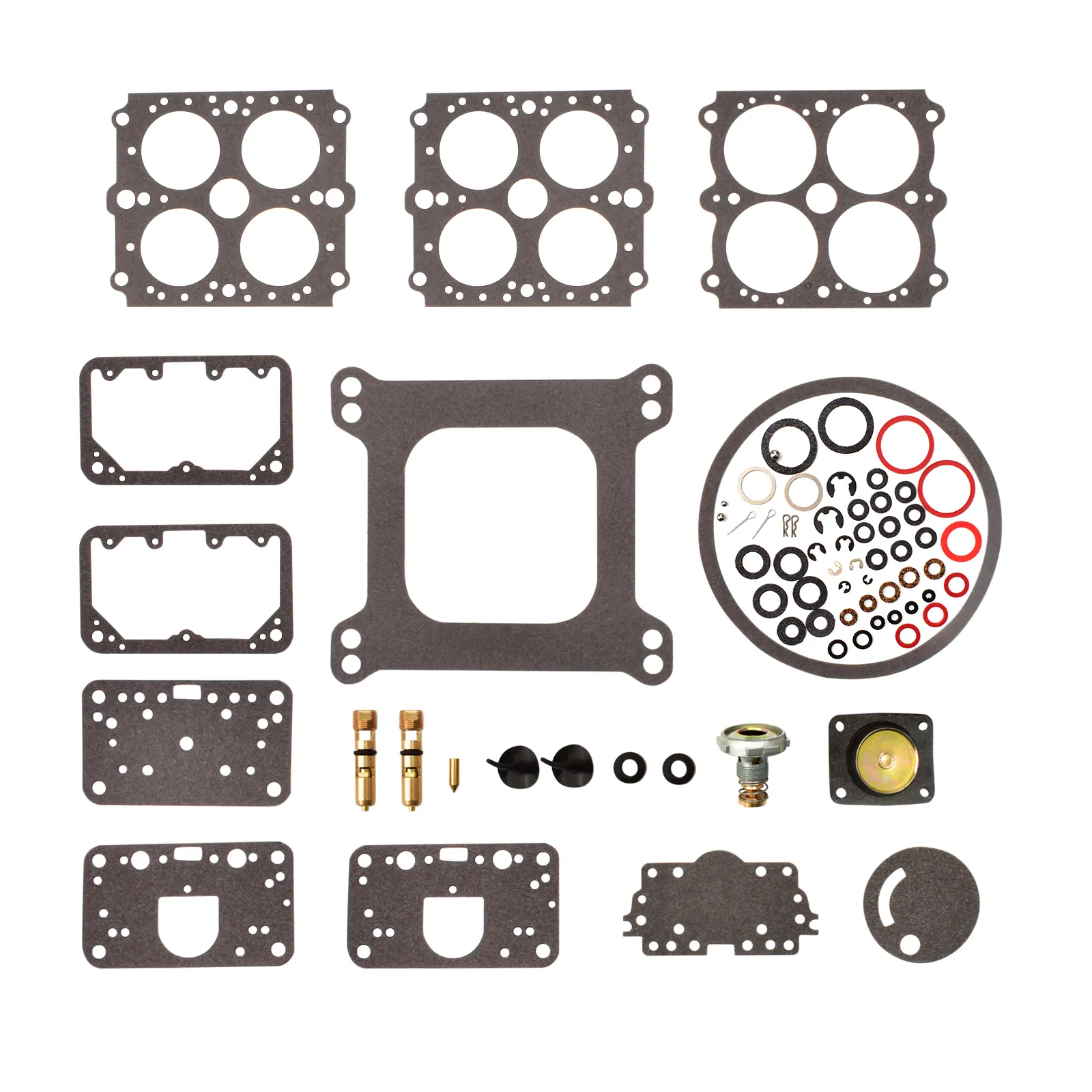 Carburetor Rebuild Kit for Holley Performance Carburetors, Compatible with Models 1850, 3310, 9776, 80457, 80670, 80508
