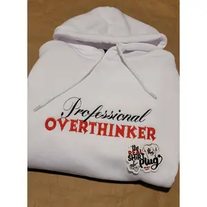Professional Overthinker | Embroidered | Hoodie | Unisex | The Real Shirt Plug ™
