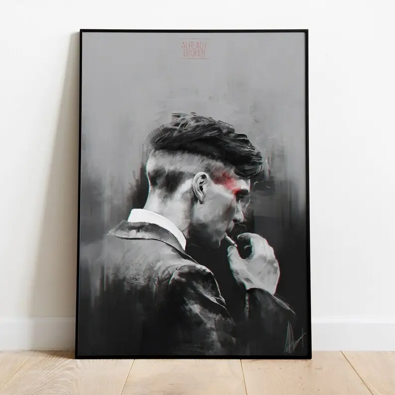 Peaky Blinders Poster, Tv Series Print, Wall Art, Product without frame