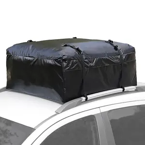 Cargo Waterproof Roof Top Carrier Bag Rack Storage Luggage Car Rooftop Travel