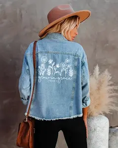 Scripture Jean Jacket