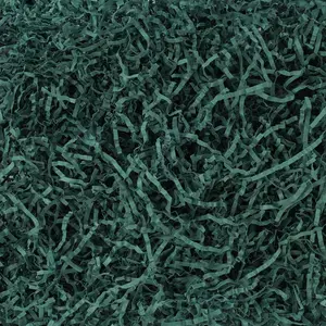 2LB Green Crinkle Paper Filler, Shredded Confetti Paper for  Basket Filling Holiday Box Wrapping Stuffing Supplies