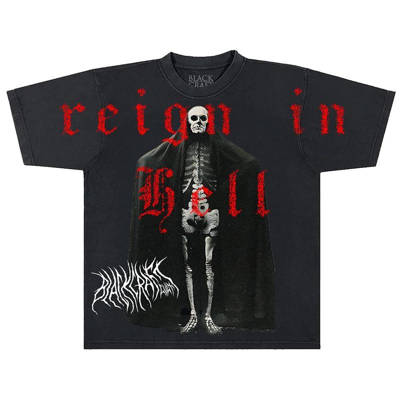 Reign In Hell Skeleton T-Shirt