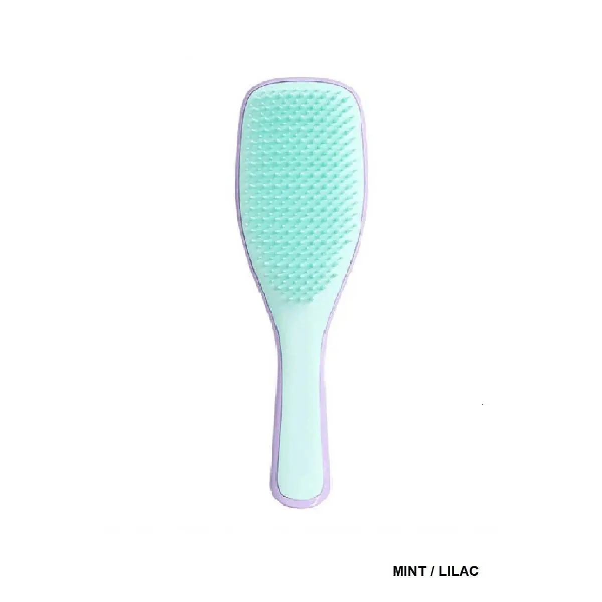 Durable Ultimate Detangler Hair Brush with Flexible Bristles & Silicone Base - Anti-Tangle Tool for Wet/Dry Hair, Mint/Lilac Color, Beauty & Personal Care Haircare Daily Care Accessory