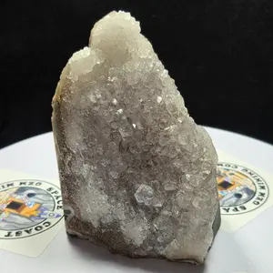 Amethyst Quartz Cluster Polished Free Form Cut Base 650 grams