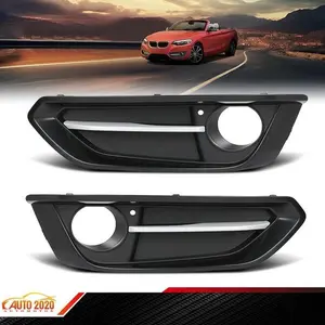 Left and Right Side Fog Light Trim Molding Fit For 2014-2020 BMW 228i 230i