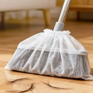 50pcs Disposable Broom Dust Cover, Non-Woven Fabric, Wear-Resistant, Removes Lint, Ideal for Floor Cleaning, Static Electricity Collection