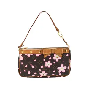 Pre-owned Louis Vuitton Canvas Shoulder Bags Pochette Accessoires Monogram Shoulder Bag