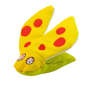 Yeowww Lady Krinkle Bug Catnip Toy - Soft and Plush Design for Cats