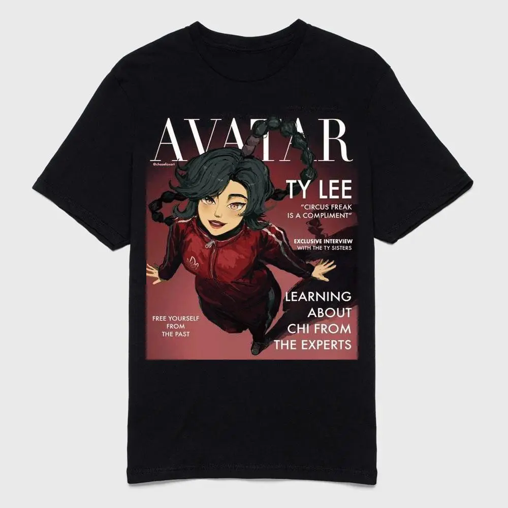 Ty Lee Vintage T-Shirt, Classic Avatar Graphic Tee, Unisex Cotton Crewneck Shirt