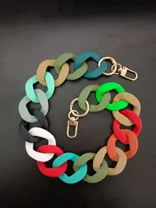 3cm Acrylic Bag Chain, Fashion Chain Strap, Fashion Daily Accessory, Durable Lightweight Design, Perfect for Bags and Handbags Decoration