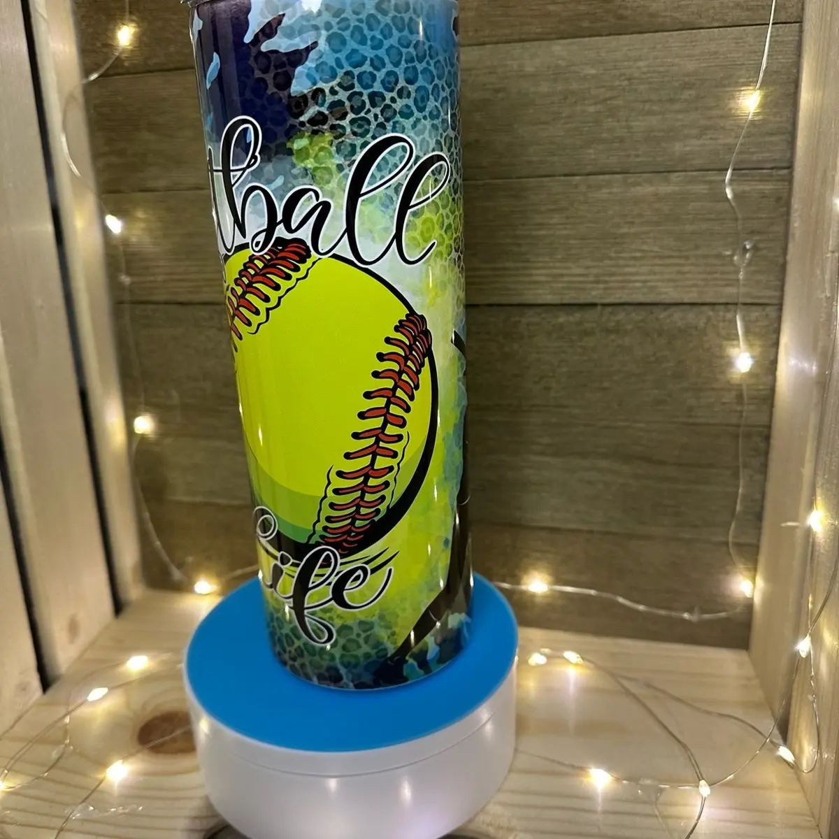 Softball life 20oz tumbler! Bottles Drinkware Water Bottles