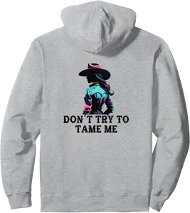 Cowgirl Arty Fun Rodeo Barn Western Design Pullover Hoodie - Jenniferlau Shop 51B0DDM6G221