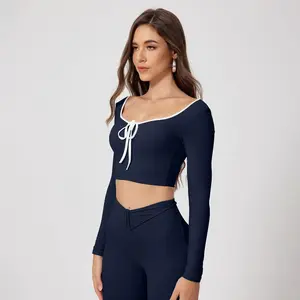 Quick-dry Casual Tops Training Running Sports Workout Clothes