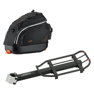 IBERA Mini Commuter Bag and Mini Rear Carrier Combo | IB-BA12-RA6