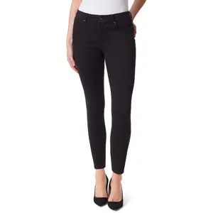 Adored High Rise Ankle Skinny Jeans in Black