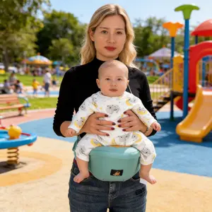 Multi-Functional Baby Carrier Infant Waist Seat Lightweight Four Seasons Outdoor Easy Carry Hands Free Carrier Toddler Holder for Daily Use