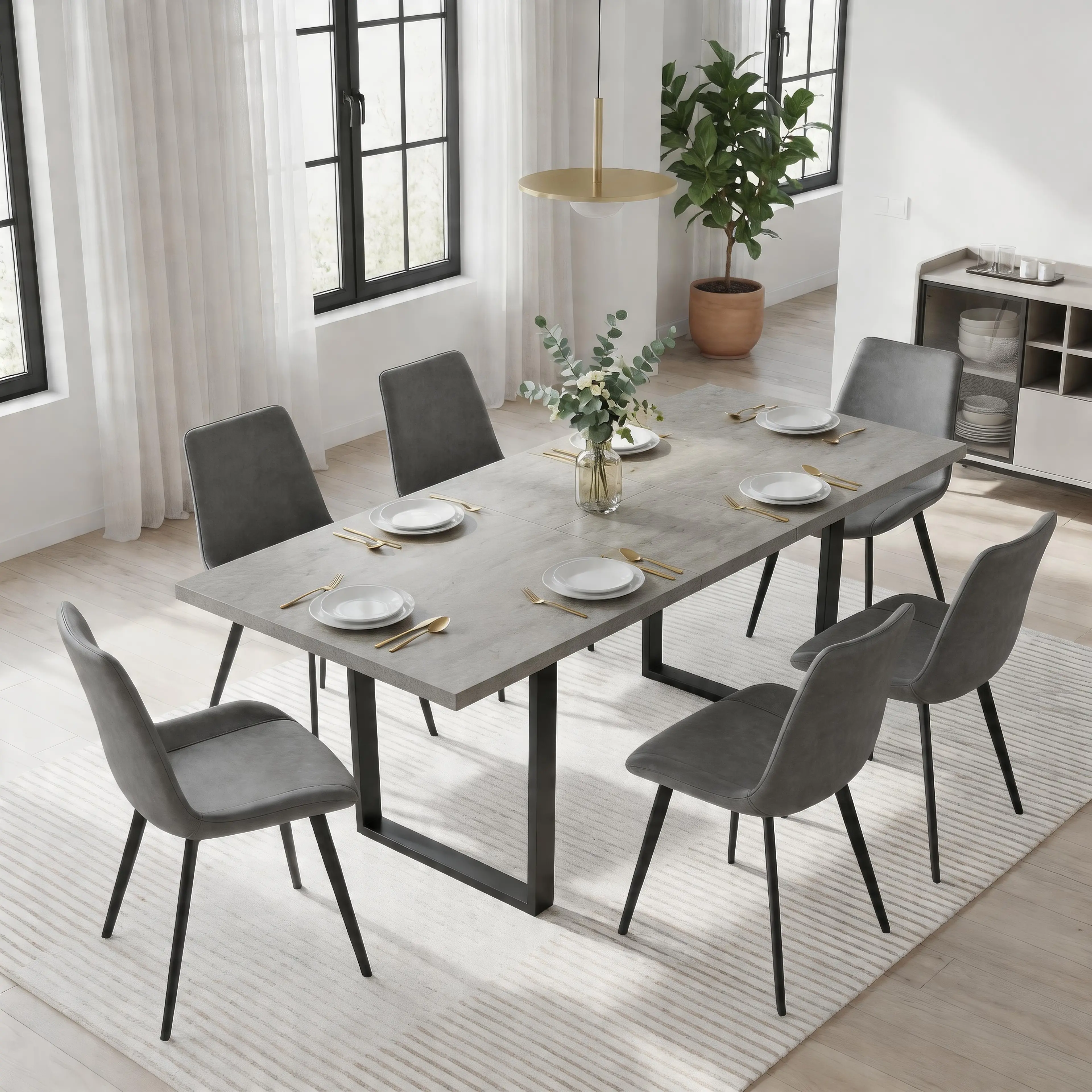 grey Set of 6