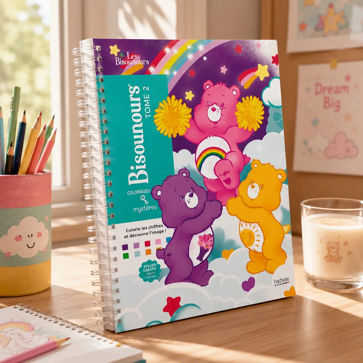 Color by Number Mystery Coloring Book Vol. 2 | 50 Hidden Picture Activity Pages, French Edition Paperback for Kids