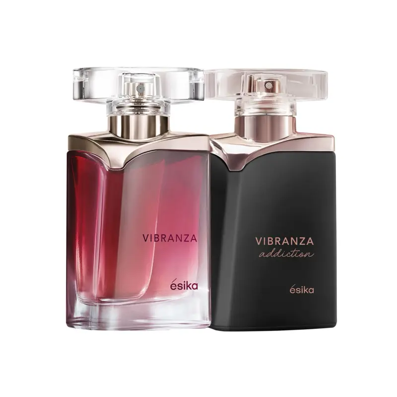 Esika Set Perfumes de Mujer Vibranza & Vibranza Addiction - Fragrance Collection for Women