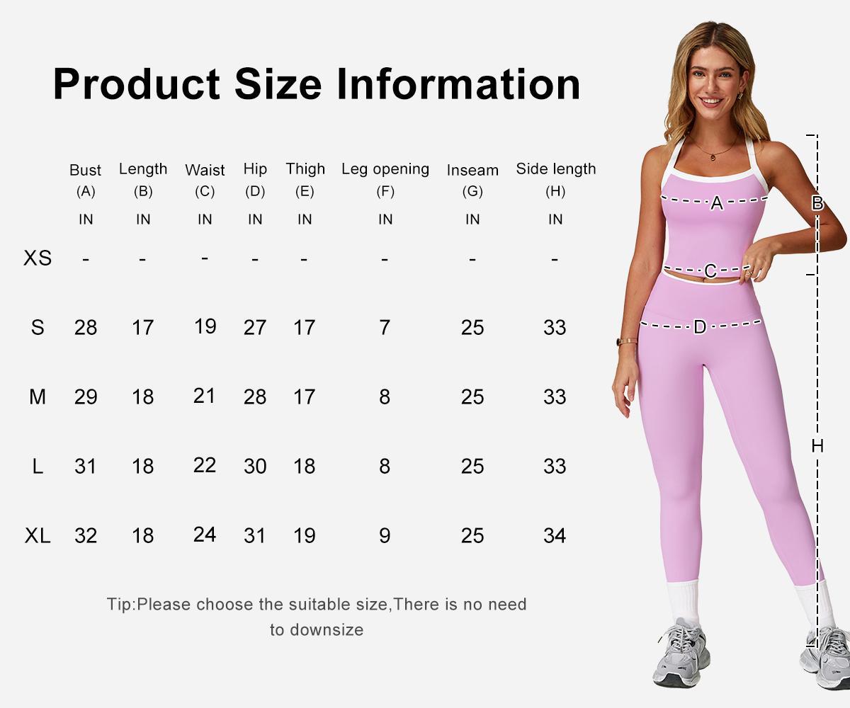 MASKERT Women's Two Piece Set Colorblock High Waisted Ribbed Casual Fitness Sportswear, Athletic Fashion Activewear summervibes