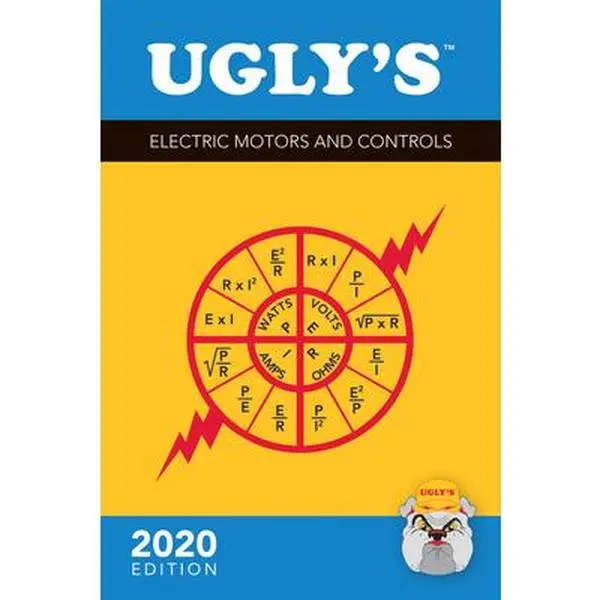 Ugly's Electric Motors and Controls Book, 2020 Edition - Charles R. Miller, Spiral Bound (Industrial Technology, Science & Technology)