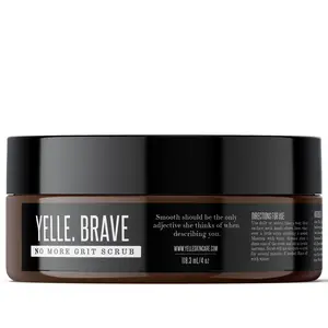 YELLE Brave No More Grit Scrub with Aloe and Eucalyptus Fragrance for Daily Body Care